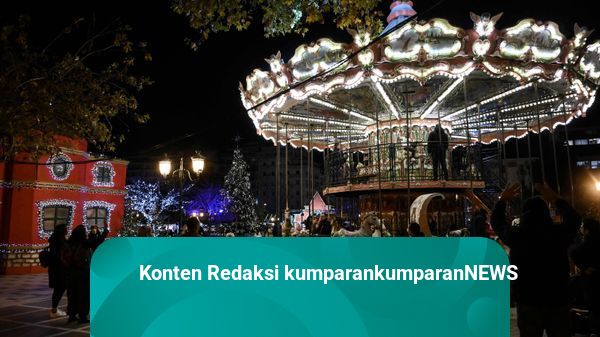 Foto: Gemerlap Dekorasi Natal di Thessaloniki, Yunani