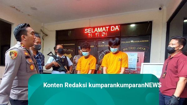 Demi Bayar Cicilan, 2 Pria di Cengkareng Nekat Nyolong Motor