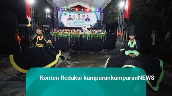 Kiai Muda Pendukung Ganjar Gelar Festival Tari Sufi dan Beri Santunan di Kediri
