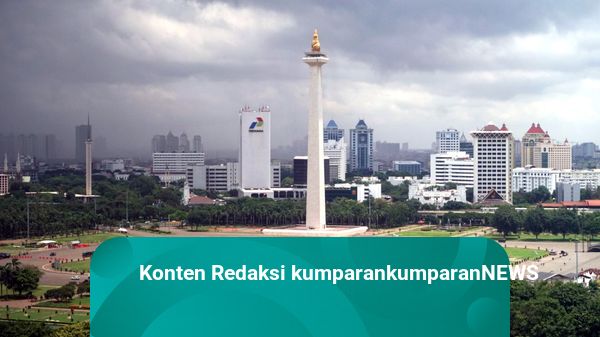 Cuaca Jakarta Hari Ini: Pagi Berawan, Siang Hujan Disertai Petir