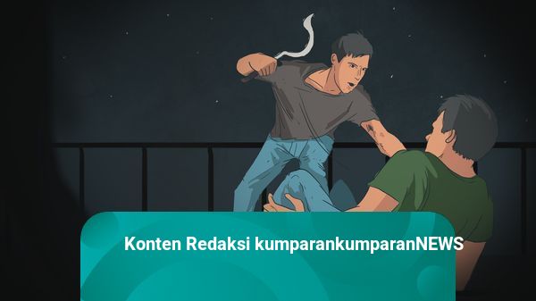 Petugas Damkar Dibegal 3 Remaja di Tambora: Punggung Dibacok, Motor Dibawa Kabur