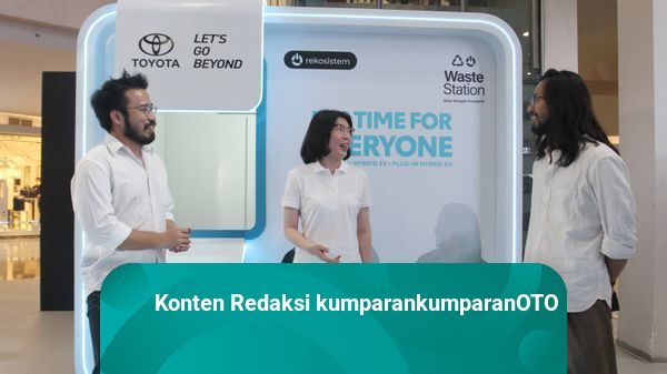 Gandeng Rekosistem, Toyota Sediakan Tempat Sampah Daur Ulang