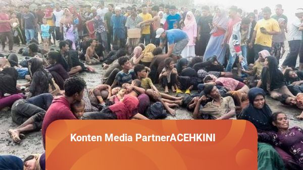 Polda Aceh Catat Pengungsi Rohingya Mendarat di Pidie Berjumlah 185 Orang