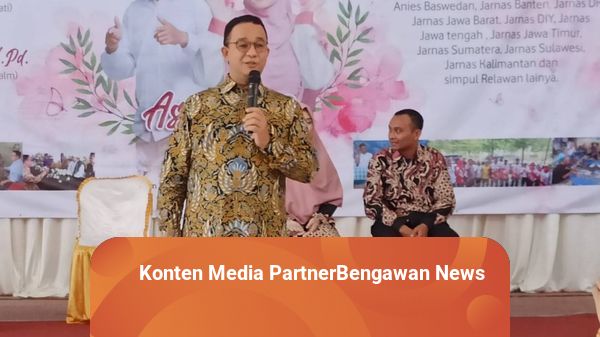 Hadiri Resepsi Putri Ketum Relawan Pendukungnya di Solo, Anies: Jaga Persatuan