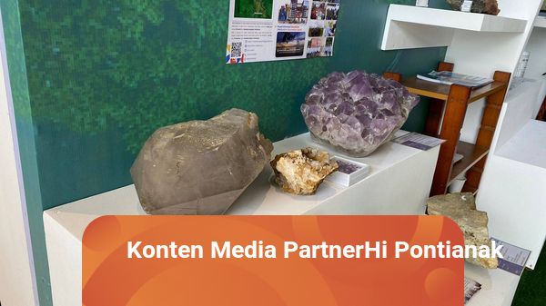 BIMP-EAGA 2022, Kalbar Mineral Center Pamerkan Kecubung dan Bauksit