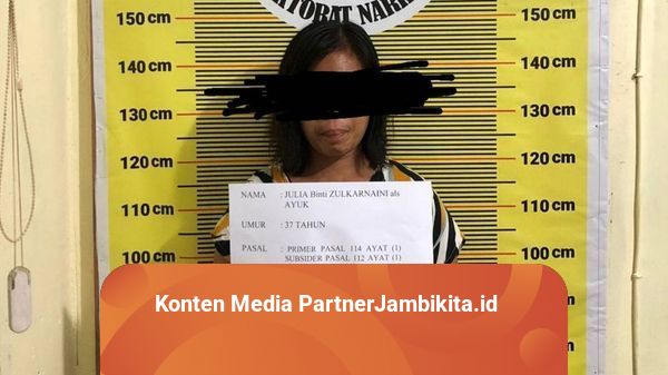 Ibu Rumah Tangga di Jambi Kedapatan Transaksi Narkoba dalam Rumah