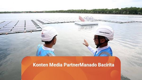 PLTS Terapung Milik PLN di Nusa Dua Bali Diresmikan Menko Luhut, Dukung KTT G20