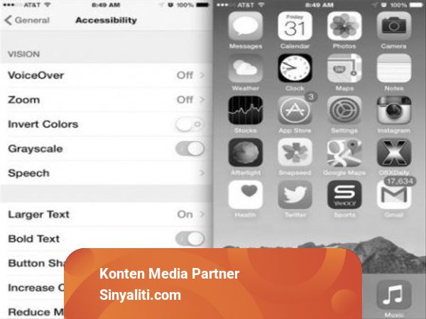 Cara Mengatasi Layar iPhone Yang Berubah Jadi Hitam Putih | kumparan.com