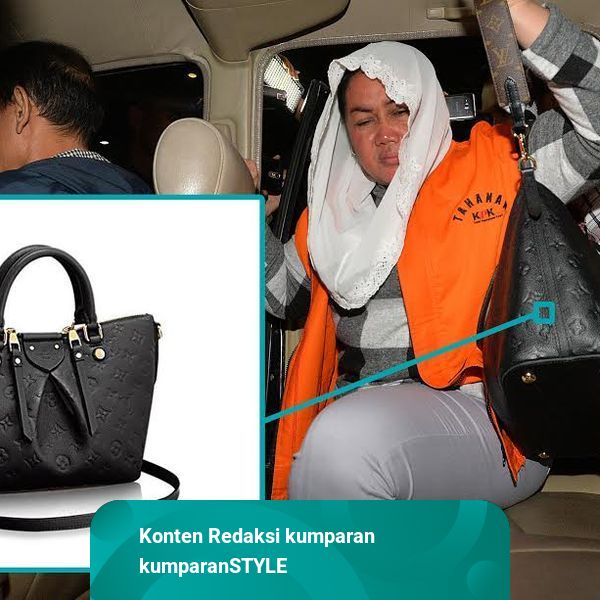 Tas Louis Vuitton Rp 38 Juta Milik Bupati Klaten Saat Ditangkap KPK