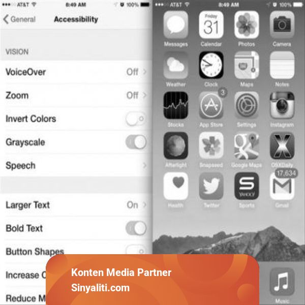 Cara Mengatasi Layar iPhone Yang Berubah Jadi Hitam Putih | kumparan.com