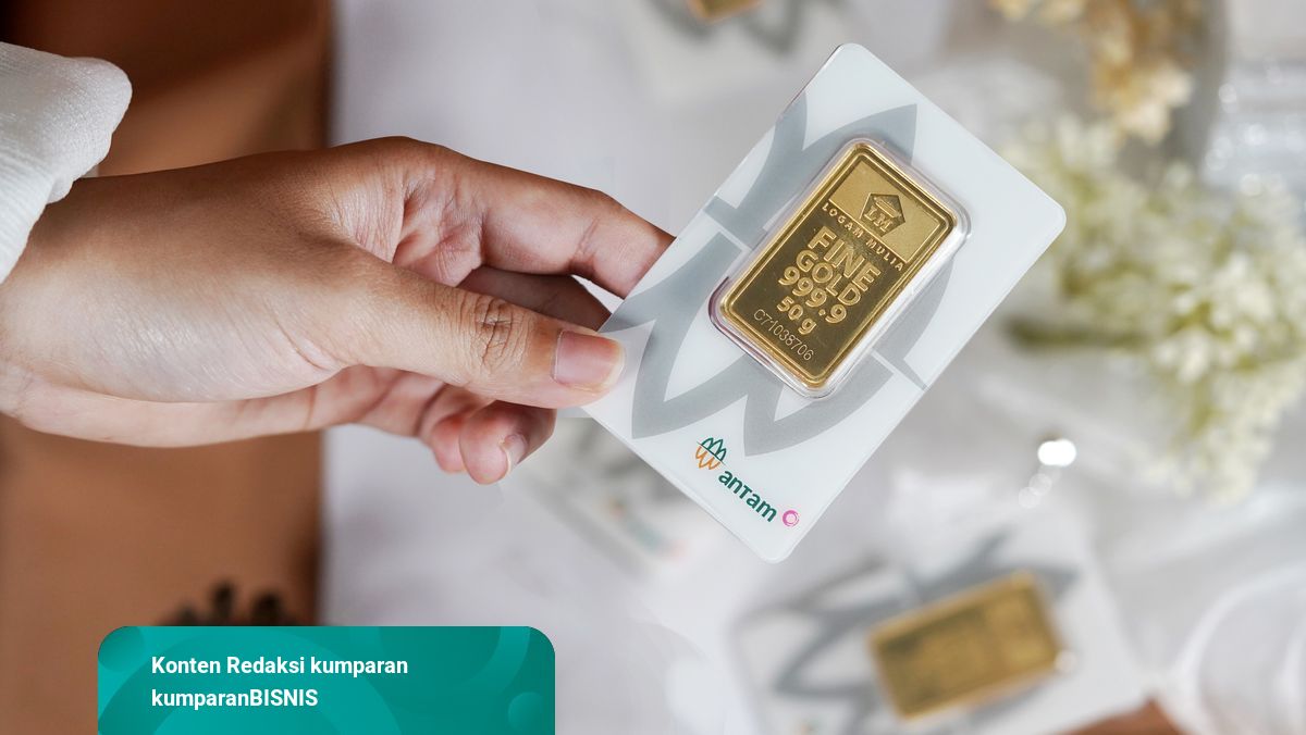 Harga Emas Antam Turun Rp 3.000 Hari Ini | kumparan.com