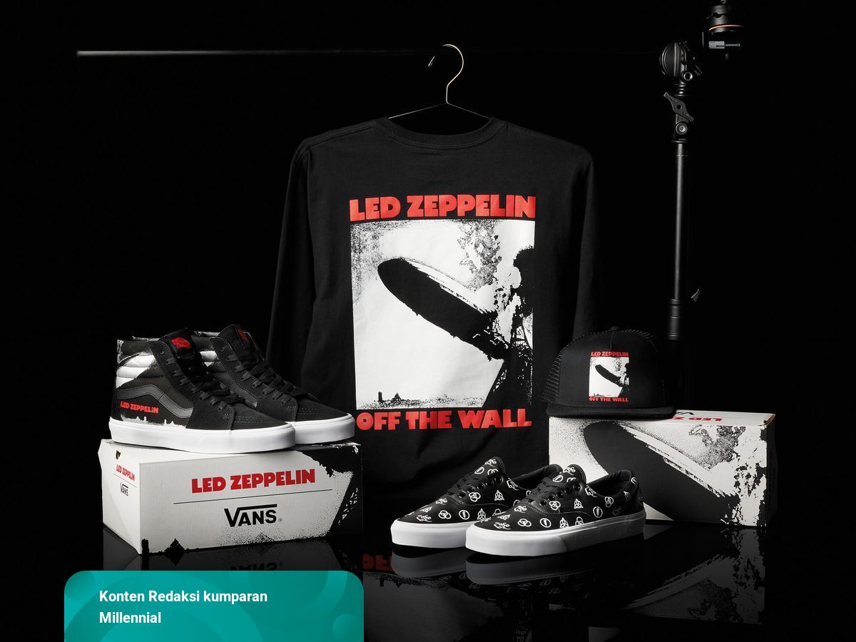 zapatos vans led zeppelin 80