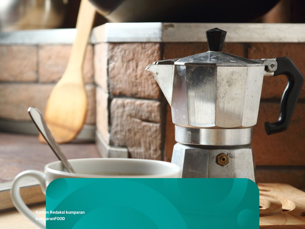 Menyeduh Kopi Pakai Moka Pot 