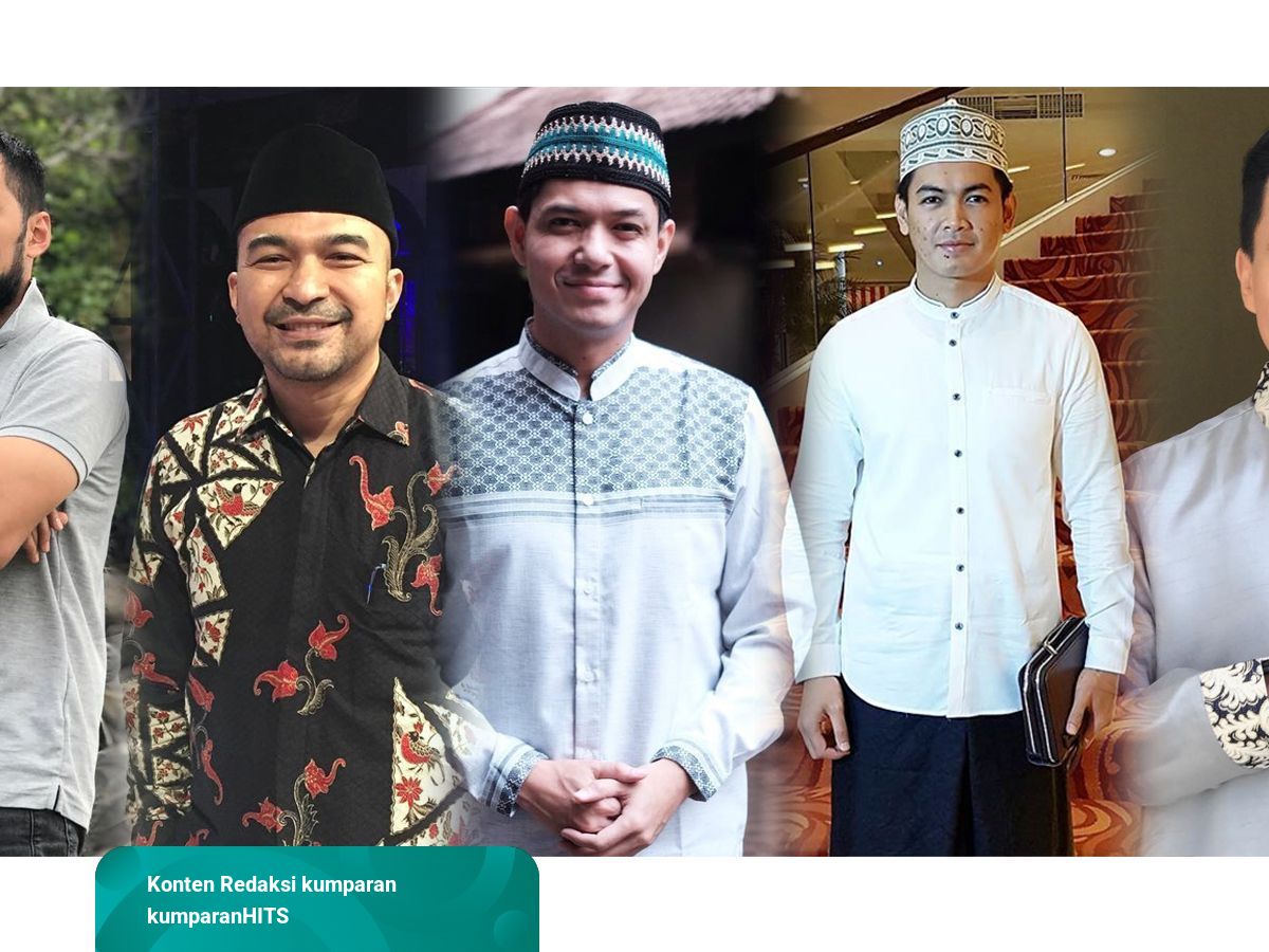 Berhijrah, 5 Artis Pria Ini Tergabung di Geng Mewah9  kumparan.com