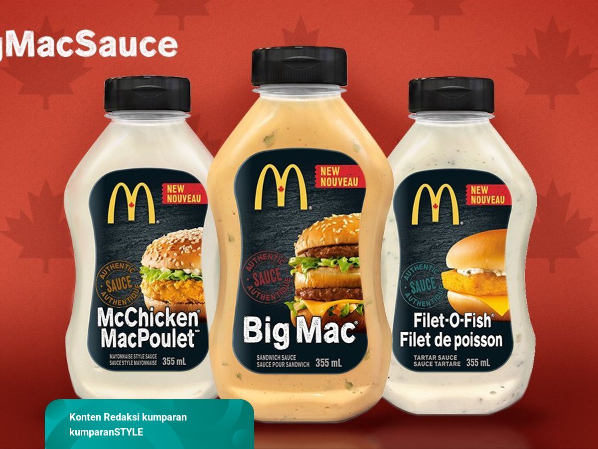 Saus Burger Big Mac McDonald Akan Segera Dijual Secara ...
