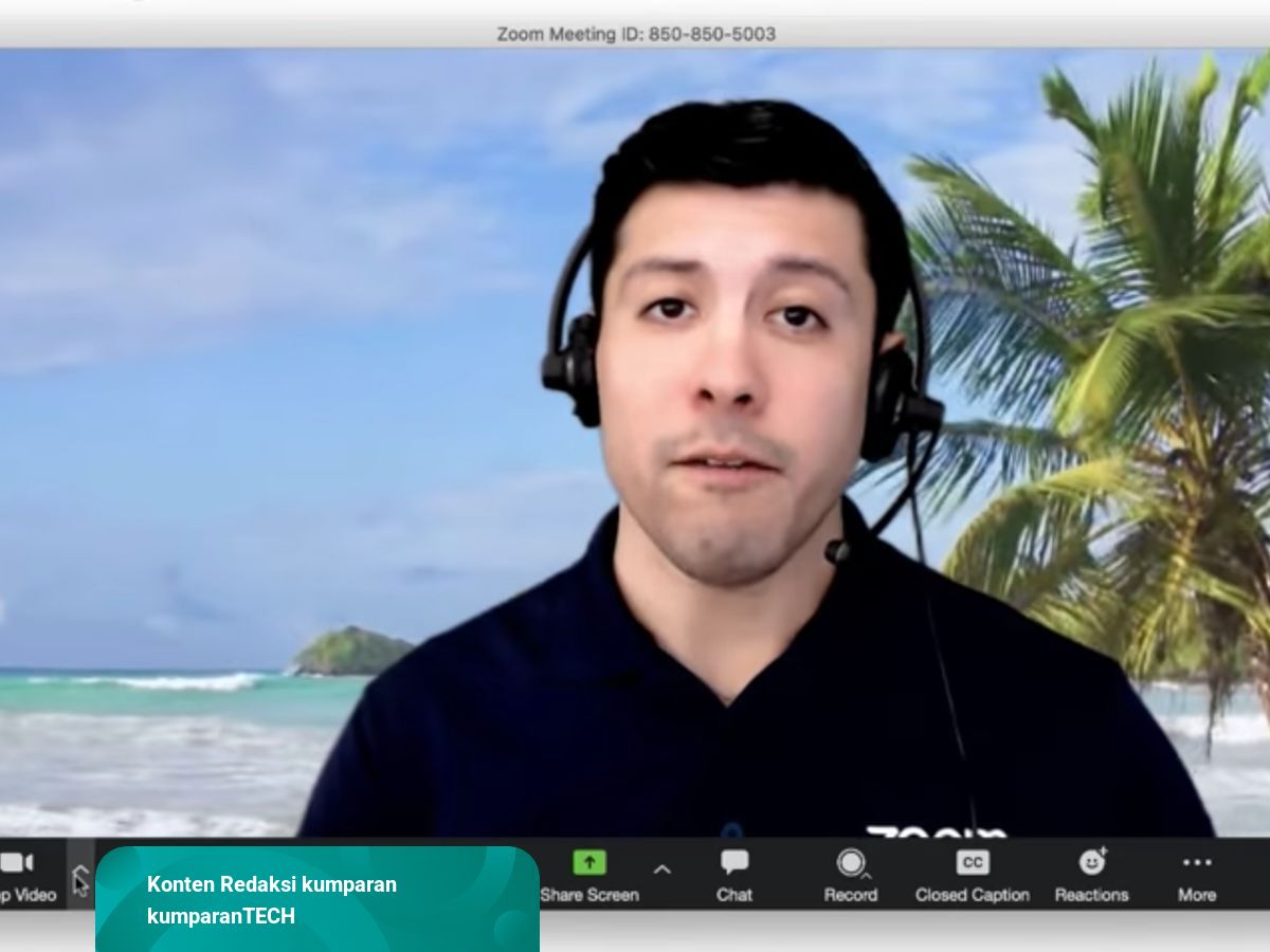 Cara Ganti Background Video Conference Di Aplikasi Zoom Kumparan Com