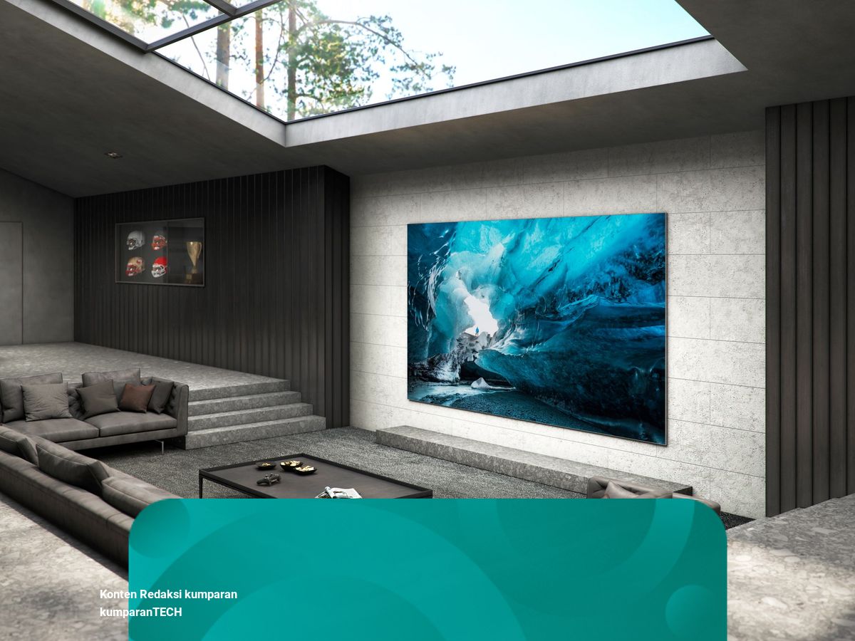 Samsung Rilis TV Raksasa 110 Inci Pakai 