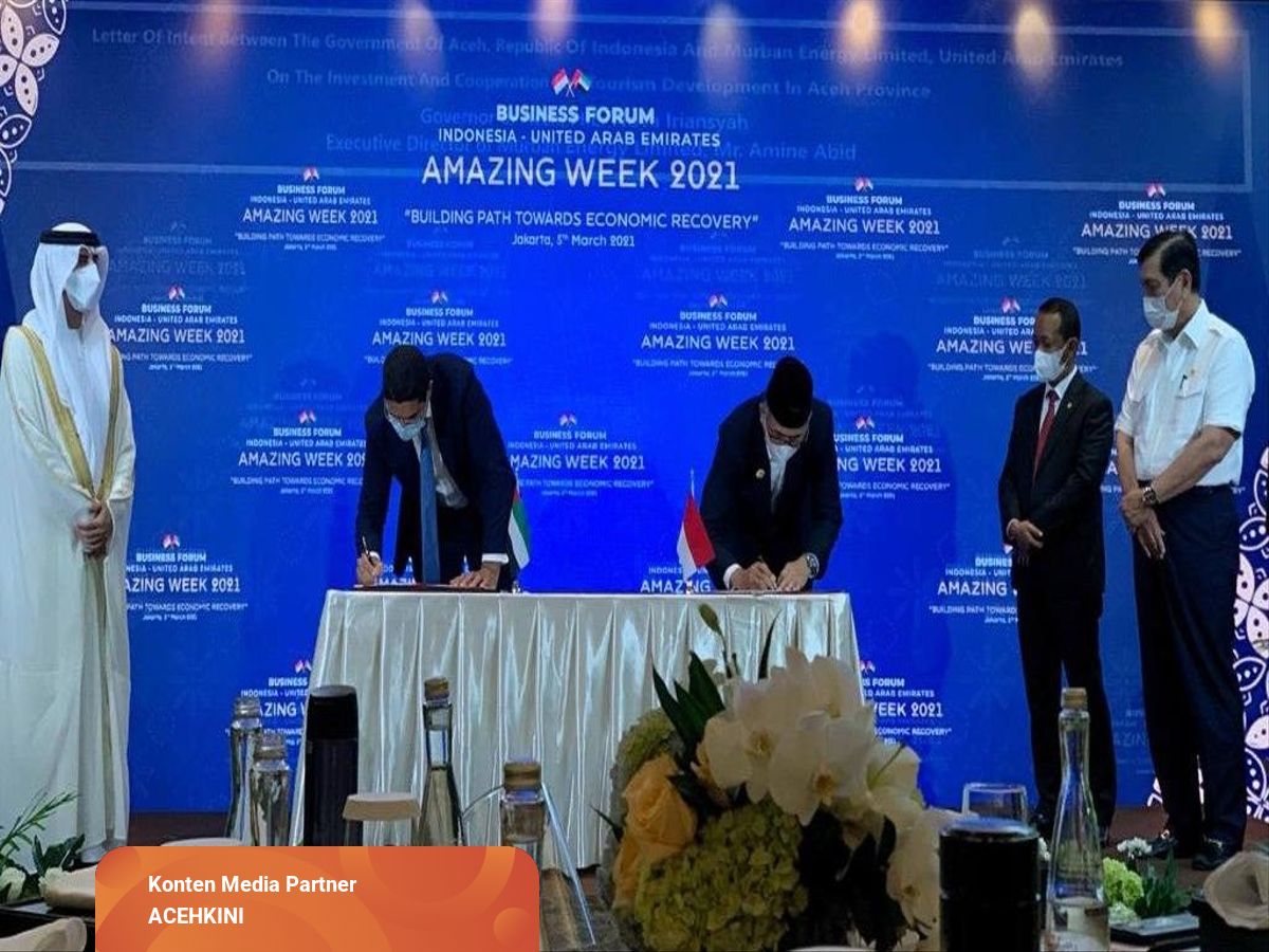 Aceh-Murban Energy UEA Teken Kerja Sama Investasi dan ...