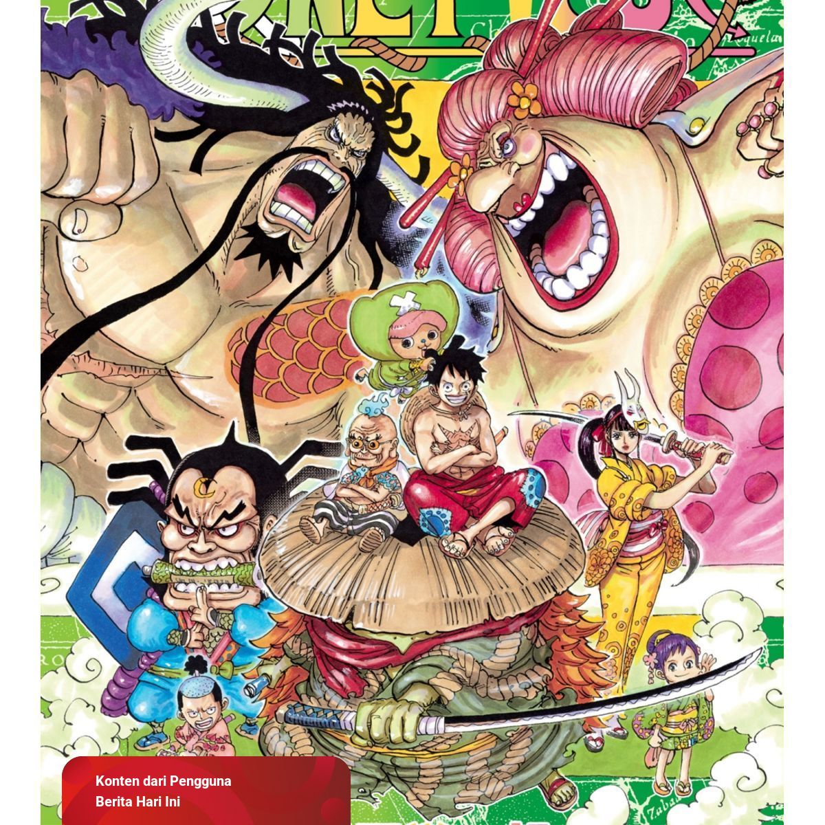 Spoiler Alert One Piece 977 Menuju Gerbang Onigashima Kumparan Com