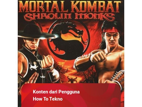 Daftar Fatality Mortal Kombat Shaolin Monks PS2, Lengkap Semua Karakter