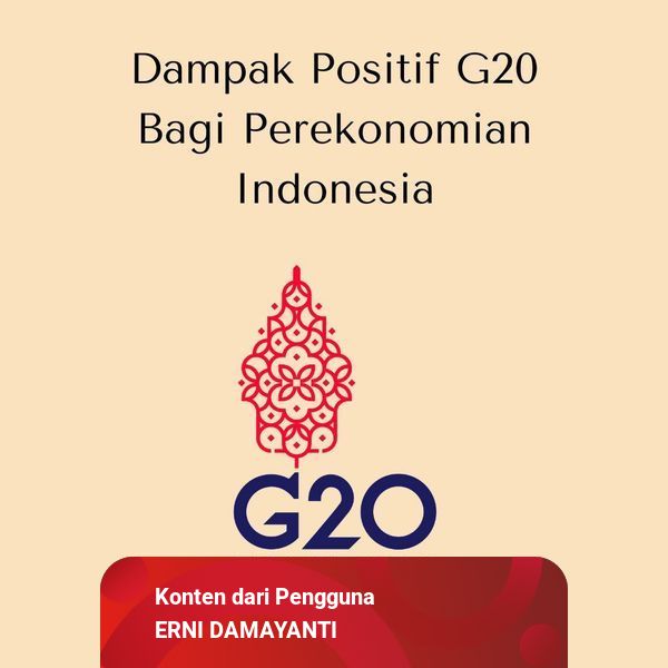 Apa Dampak G20 Bagi Indonesia
