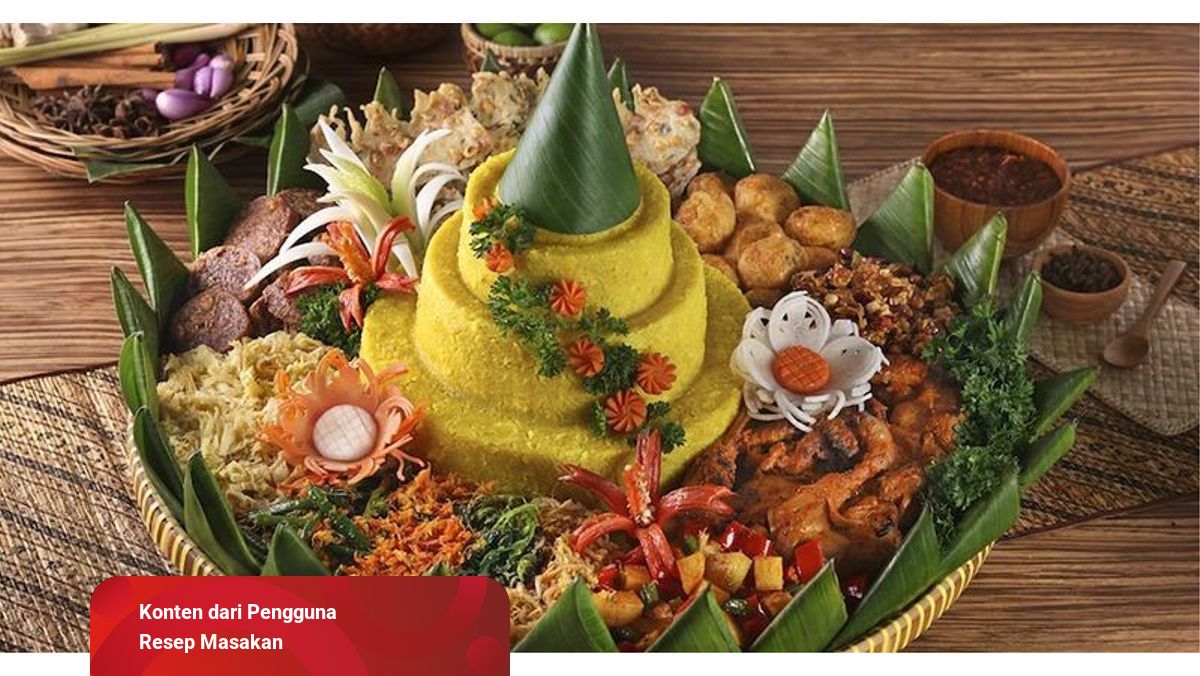 Resep Nasi Kuning Tumpeng Dengan Rice Cooker Kumparan Com