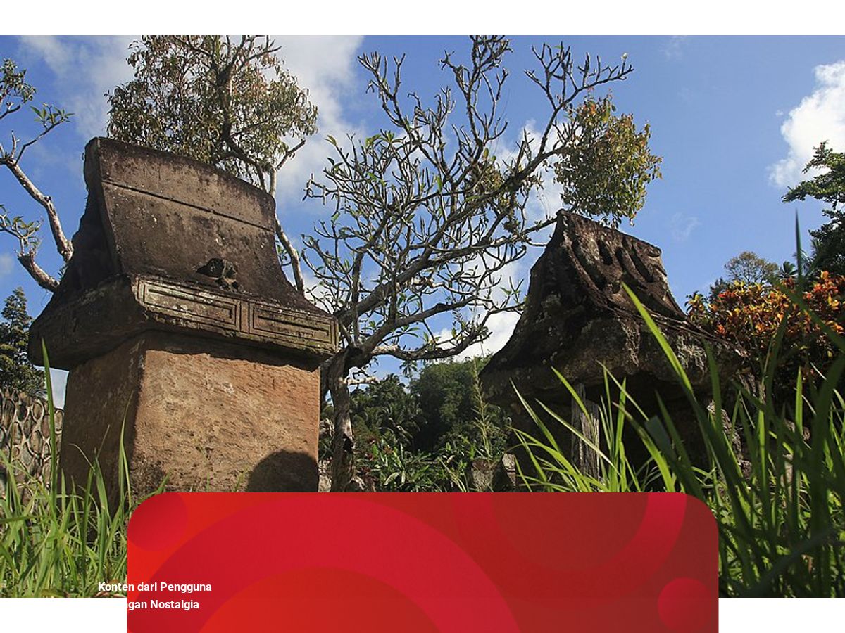 Waruga, Kuburan Masyarakat Minahasa di Masa Lampau yang ...