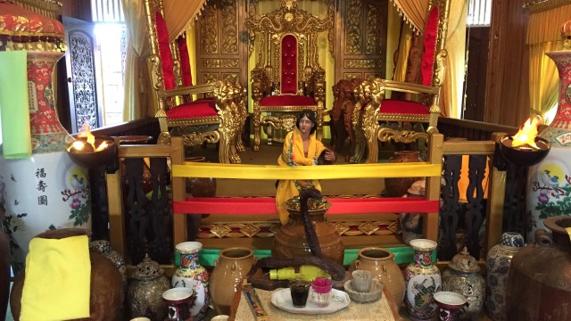 Rumah adat Tidung di Baloy Mayo Tarakan