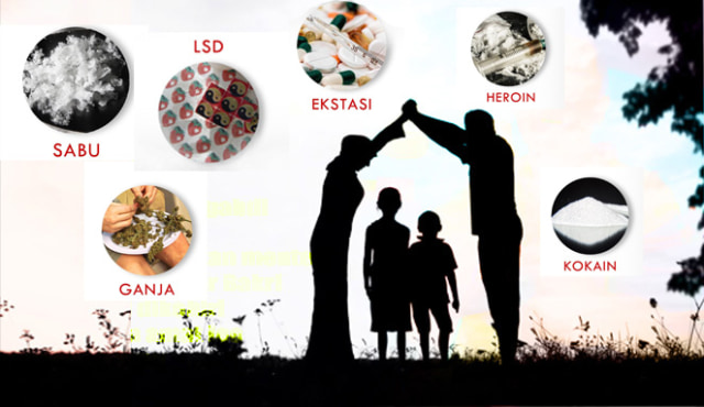 keluarga korban menolak tuduhan narkoba