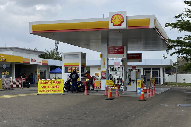 Super Shell harga bensin terbaru 2025
