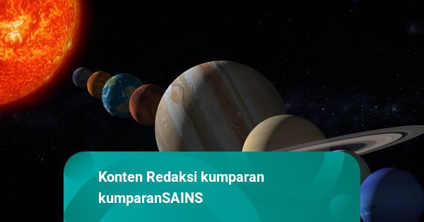 Fenomena planet berjajar di langit Indonesia