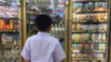 Ilustrasi Anak di Minimarket