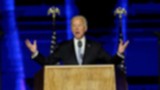 Joe Biden menyampaikan Pidato Kemenangan