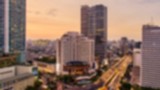 Ilustrasi kota Jakarta