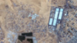 Citra satelit di distrik barat Rafah