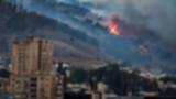 Kebakaran imbas roket Lebanon ke Israel