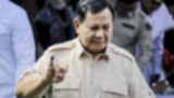 Presiden Prabowo Subianto nyoblos