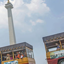 Bagi Sembako di Monas
