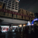 Papan Reklame Sarinah Terbakar
