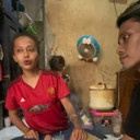 Novi Bocah Ngamen di Depok