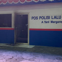 Pos Lantas di Surabaya Dilempar Molotov