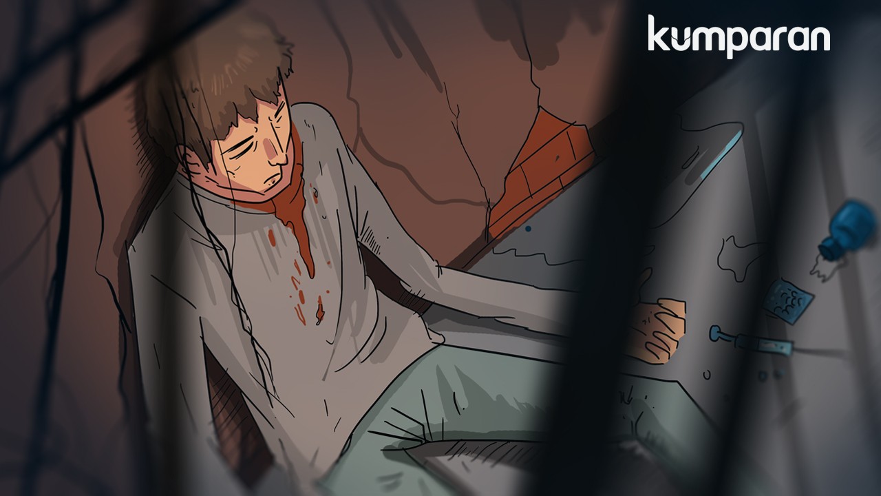 Ilustrasi overdosis karena narkoba