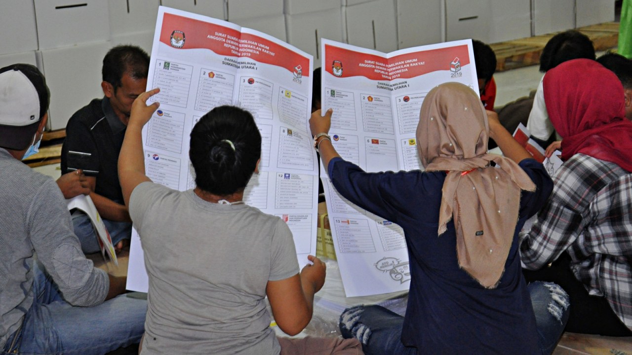 Pelipatan, Penyortiran, Surat Suara