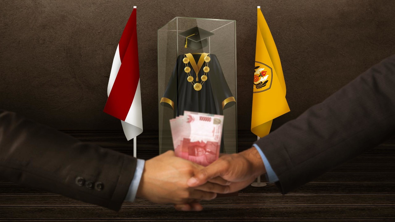 LIPSUS, Aroma Suap Rektor Unpad