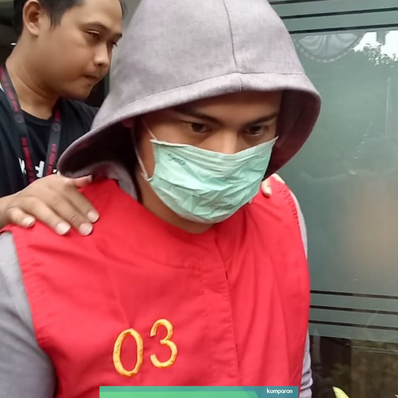 Galih Ginanjar di Polda Metro Jaya