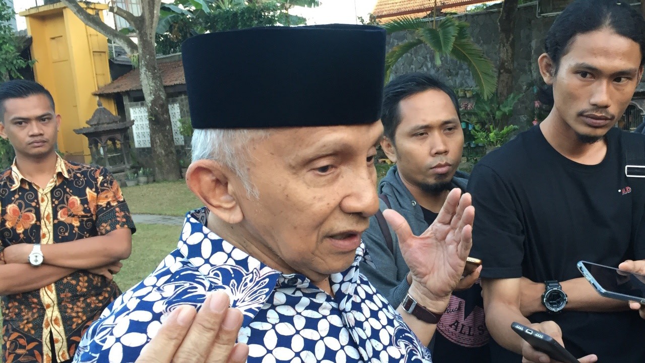 Ketua Dewan Kehormatan PAN, Amien Rais