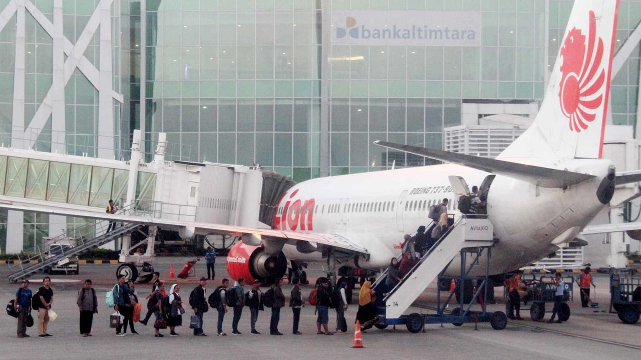 Ilustrasi Pesawat Lion Air