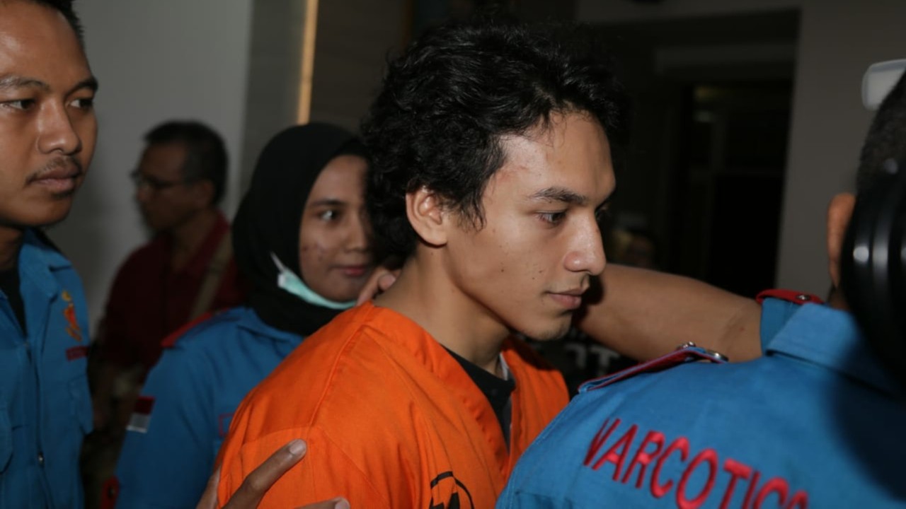 Jefri Nichol di Polres Jakarta Selatan