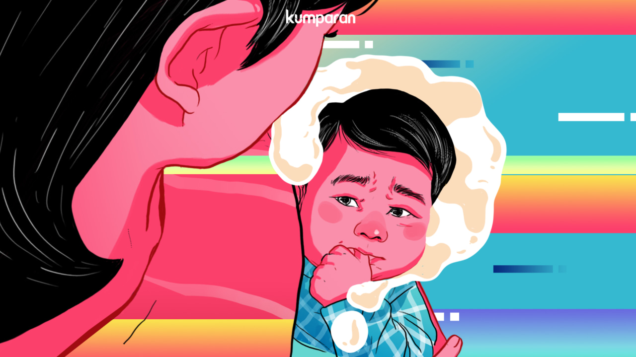 Ilustrasi ibu gagal menyusui.