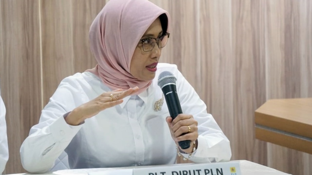 Presiden Joko Widodo berkunjung ke kantor pusat PLN